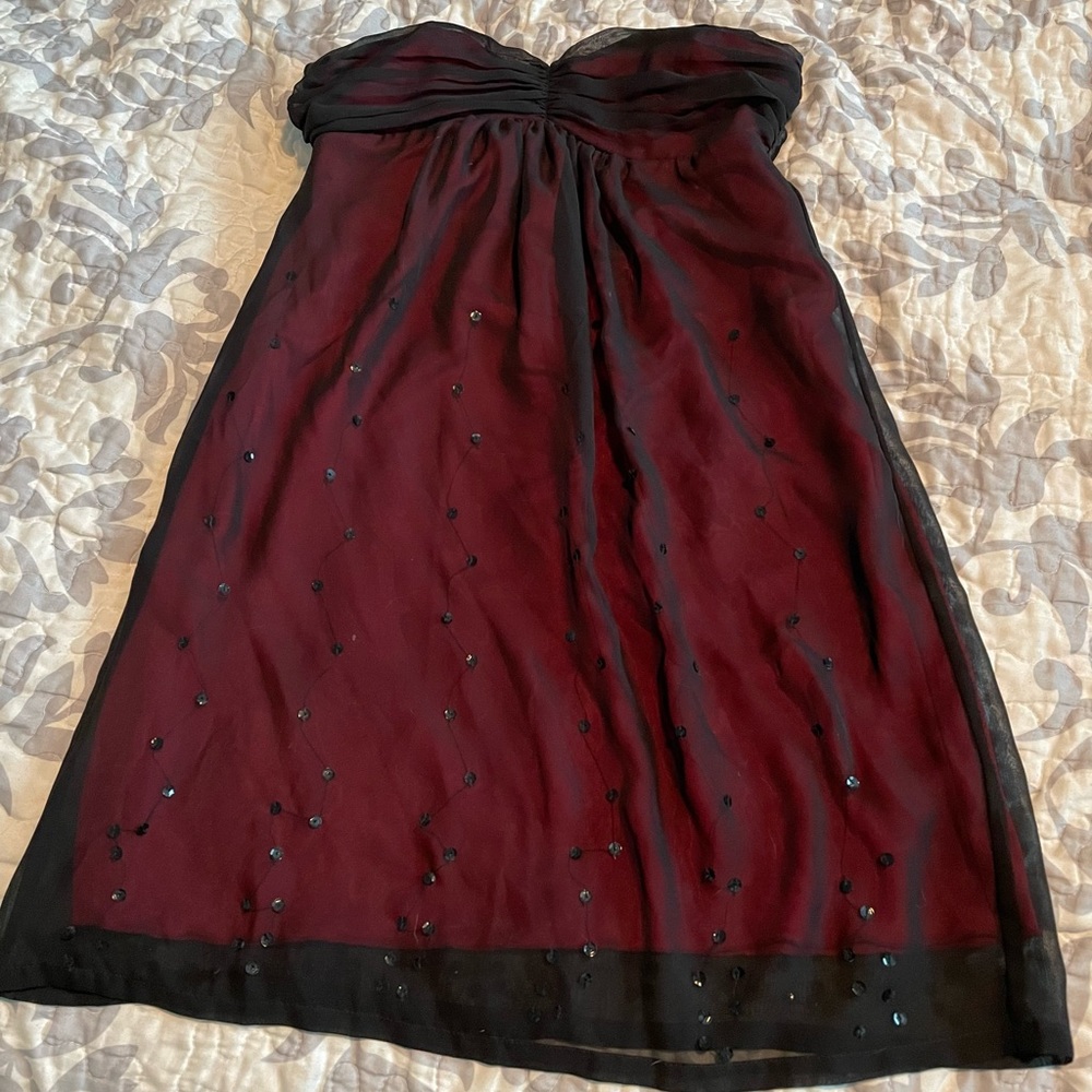 Strapless dress